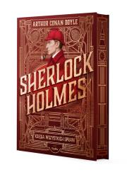 Sherlock Holmes. Księga wszystkich spraw (barwione brzegi). Autor: Doyle Arthur Conan. Dadada.pl Okładka książki Sherlock Holmes. Księga wszystkich spraw (barwione brzegi)