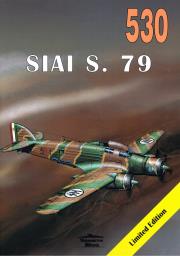 SIAI S. 79 'SPARVIERO'. Autor: Janusz Ledwoch. Dadada.pl Okładka książki SIAI S. 79 'SPARVIERO'