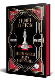 Okładka książki Siedem śmierci Evelyn Hardcastle (barwione brzegi)