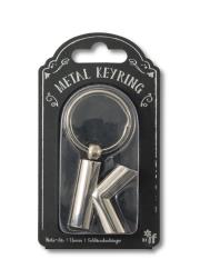 Opakowanie Silver Letter Keyring - brelok do kluczy litera K