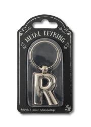 Opakowanie Silver Letter Keyring - brelok do kluczy litera R