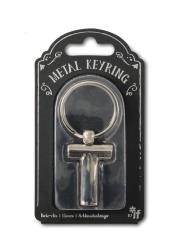 Opakowanie Silver Letter Keyring - brelok do kluczy litera T
