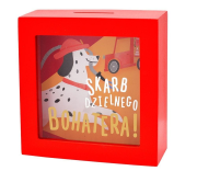 Opakowanie Skarbboxy skarb bohatera piesek