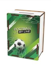 Opakowanie Skarbonka Football na Dzień Chłopaka