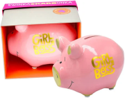 Opakowanie Skarbonka mała świnka Girl boss