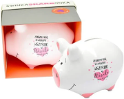 Opakowanie Skarbonka mała świnka Zbieramy kasę