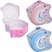 Opakowanie Skarbonka metalowa delfin MIX