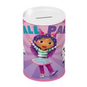 Opakowanie Skarbonka metalowa Koci domek Gabi 10x15cm