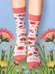 Opakowanie Skarpety ŁADNE KWIATKI 39-42