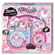 Sketchbook z akcesoriami Jednorożec tęcza. Wydawca: Pecoware. Dadada.pl Opakowanie Sketchbook z akcesoriami Jednorożec tęcza