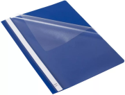 Opakowanie Skoroszyt Budget PP A4 z wąsami granatowy (25szt)