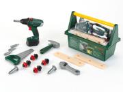 Skrzynka narzędziowa Bosch z wiertarko-wkrętarką. Wydawca: Klein. Dadada.pl Opakowanie Skrzynka narzędziowa Bosch z wiertarko-wkrętarką