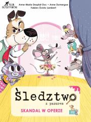 Okładka książki Śledztwo z pazurem. Skandal w operze