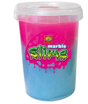 Slime marmur niebieski/róż 200g. Wydawca: SES. Dadada.pl Opakowanie Slime marmur niebieski/róż 200g