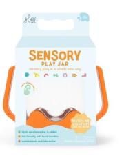 Opakowanie Słoik sensoryczny do napełnienia wodą pomarańczowy