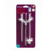 Opakowanie Słomki zapasowe i szczoteczka do bidonu 2 sztuki b.box