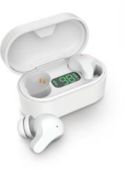 Okładka książki Słuchawki bezprzewodowe douszn LAMAX Taps1 White BT5.0