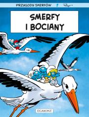 Okładka książki Smerfy i bociany. Smerfy
