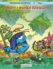 Smerfy i wioska dziewczyn. Kraina Smerfujących Kamieni. Tom 7. Autor: Luc Parthoens, Thierry Culliford, Laurent Cagniat. Dadada.pl Okładka książki Smerfy i wioska dziewczyn. Kraina Smerfujących Kamieni. Tom 7