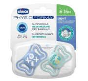 Smoczek uspokajający PhysioForma Light nieb 6-16m. Wydawca: Chicco. Dadada.pl Opakowanie Smoczek uspokajający PhysioForma Light nieb 6-16m