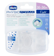 Smoczek uspokajający Soft neutral 2szt 16-36m. Wydawca: Chicco. Dadada.pl Opakowanie Smoczek uspokajający Soft neutral 2szt 16-36m