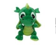 Opakowanie Smok ciemny zielony 19cm