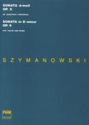 Okładka książki Sonata d-moll op. 9 na skrzypce i fortepian
