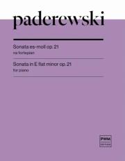 Okładka książki Sonata es-moll op. 21 na fortepian