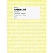 Okładka książki Sonata op. 3 na klarnet i fortepian