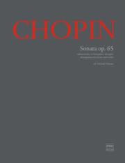 Okładka książki Sonata op. 65