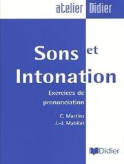 Okładka książki Sons et intonation Exercices de prononciation