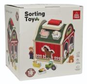 Opakowanie Sorter drewniany domek z figurkami