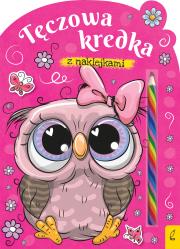 Okładka książki Sowa. Tęczowa kredka
