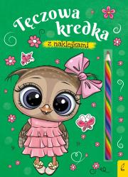 Okładka książki Sówka. Tęczowa kredka