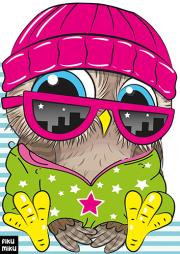 Okładka książki Sówka. Wykrojnik