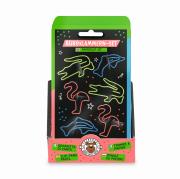 Spinacze neonowe 6 sztuk. Wydawca: TRENDHAUS. Dadada.pl Opakowanie Spinacze neonowe 6 sztuk