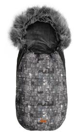 Opakowanie Śpiworek Olaf grafitowy kropki 100x45cm