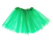 Opakowanie Spódniczka tiulowa 3 warstwy na gumce zielona 30cm