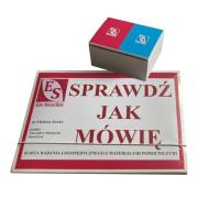 Okładka książki Sprawdź jak mówię. Karta badania logopedycznego...