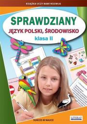 Okładka książki Sprawdziany. Język polski, środowisko klasa 2