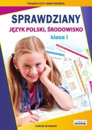 Okładka książki Sprawdziany. Język polski, środowisko SP 1