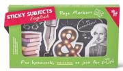 Opakowanie Sticky Subjects karteczki samoprzylepne Literatura