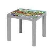 Opakowanie Stolik plastikowy pastel szary