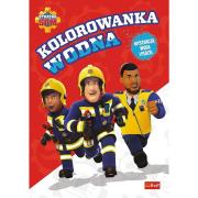 Okładka książki Strażak Sam Kolorowanka wodna