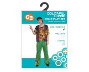 Opakowanie Strój dla dorosłych Kolorowy Hipis rozm. 56
