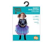 Opakowanie Strój dla dzieci Błyszczący Kościotrup rozm.92/104