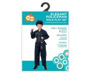 Opakowanie Strój dla dzieci Elegancki Policjant rozm. 120/130