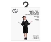 Opakowanie Strój dla dzieci Mroczna Dziewczyna 110/120cm