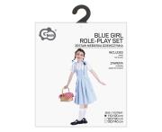 Opakowanie Strój dla dzieci Niebieska dziewczynka 110/120cm