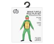 Opakowanie Strój dla dzieci Waleczny Żółw 130/140cm